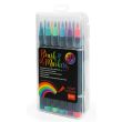 Brush Markers Legami - Set di 12 Pennarelli