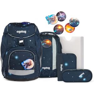 ergobag pack Schulrucksack-Set KoBärnikus Glow