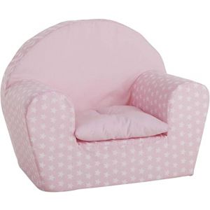 SILLON ROSA ESTRELLAS CON COJIN