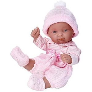BAMBOLA VESTITO ROSA 25 CM