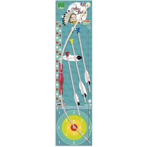 ARCO CON FRECCE E BERSAGLIO