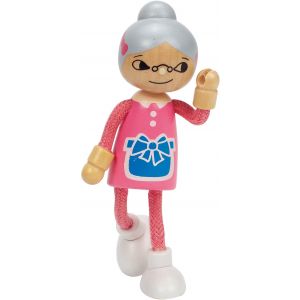 Bambola di legno Nonna