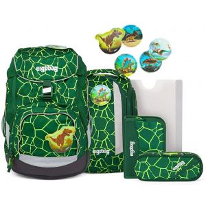 Ergobag Pack Zaino Scuola Green - 6 pezzi