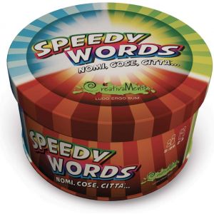 CreativaMente- Speedy Words-Gioco in Scatola, SW-CM