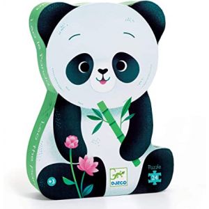 SILHOUETTE PUZZLE - Leo the panda 24