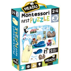 Montessori Primi Puzzle Polo Nord - Headu