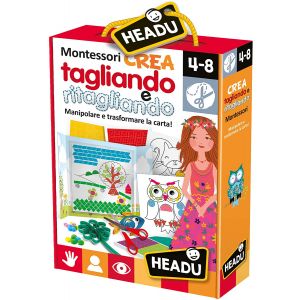 Crea Tagliando e Ritagliando Montessori - Headu
