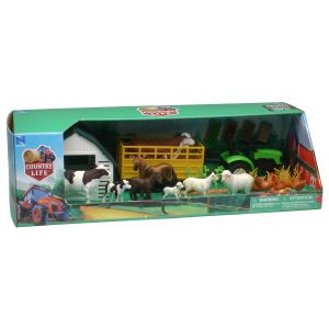 1:32 FARM TRACTOR PLAY SET - OPEN