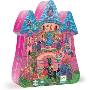 SILHOUETTE PUZZLE - The fairy castle 54 pcs
