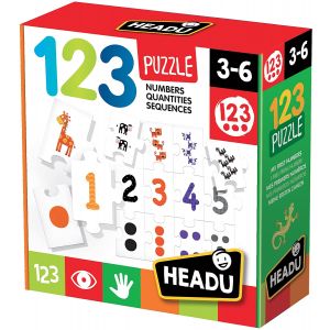 123 puzzle - Headu
