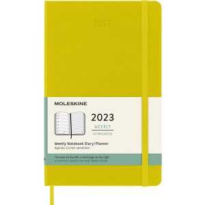 Agenda Moleskine ocra 2023 Settimanale