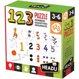 123 Puzzle Multicolore - Headu