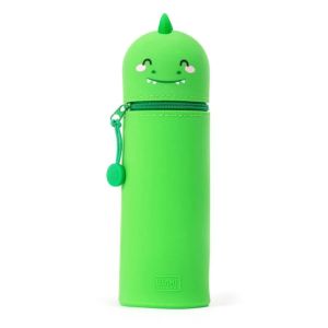 Astuccio 2 in 1 in Morbido Silicone Kawaii - Dino