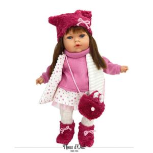 Bambola Tita Polar Bag  Brunette