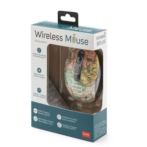 Mouse Wireless con Ricevitore USB - Travel