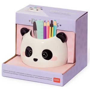 Portapenne panda Portapenne in Ceramica Desk Friends Panda - Legami