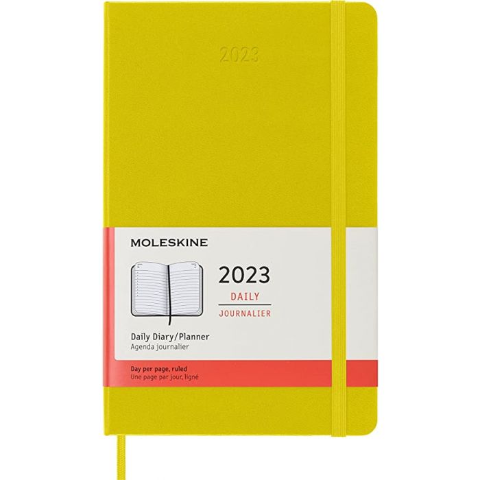 Agenda Moleskine 2023 ocra GIORNALIERA 