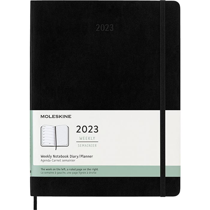 Agenda Moleskine 2023 Weekly Notebook planner 2023 Giocartoleria