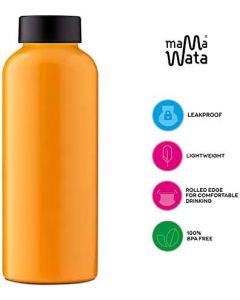 MamaWata Single Wall Bottle 500 NS Orange 