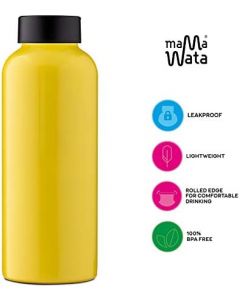 MamaWata Single Wall Bottle 500 NS Yellow 