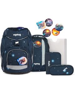 ergobag pack Schulrucksack-Set KoBärnikus Glow 