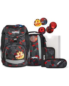 ergobag pack Schulrucksack-Set TaekBärdo 