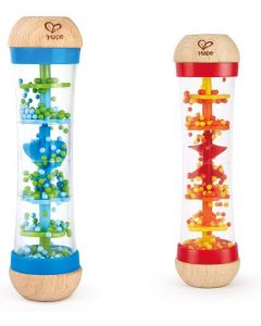 Hape E0328 - Coppia Bastone della Pioggia Blu e Rosso