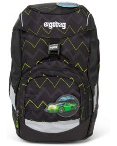 Ergobag Zaino Scuola Prime Black & Green