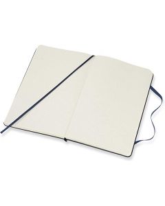 Taccuino Moleskine blu puntinata rigida 