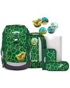 Ergobag Pack Zaino Scuola Green - 6 pezzi 