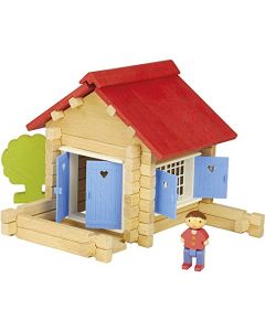 70 pieces wooden house 