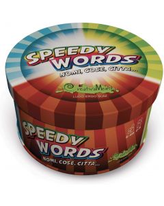 CreativaMente- Speedy Words-Gioco in Scatola, SW-CM