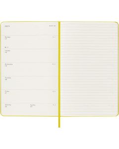Agenda Moleskine ocra 2023 Settimanale 