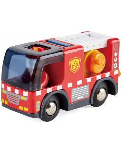 Camion dei pompieri con sirena 