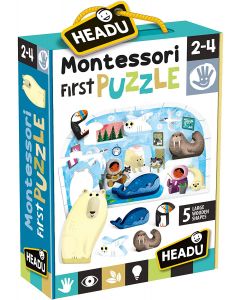 Montessori Primi Puzzle Polo Nord - Headu