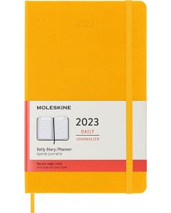 Agenda Moleskine arancione 2023 GIORNALIERA 