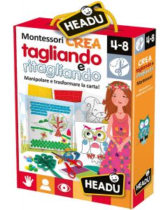 Crea Tagliando e Ritagliando Montessori - Headu