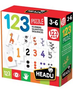 123 puzzle - Headu