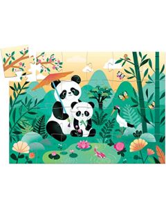 SILHOUETTE PUZZLE - Leo the panda 24 