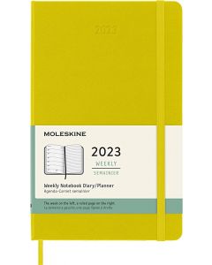 Agenda Moleskine ocra 2023 Settimanale 