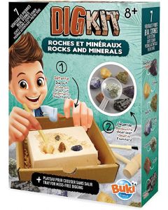 Dig Kit - Rocce e minerali 