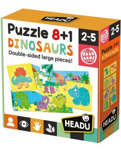 Puzzle 8+1 Dinosaurs 