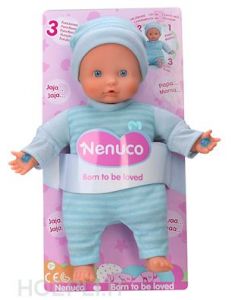 NENUCO SOFT 3 FUNZIONI 25 cm.
 
