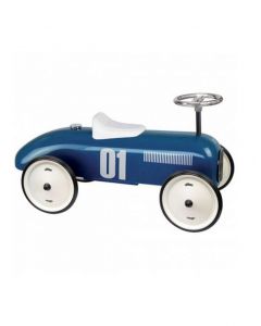 Vintage car blu 