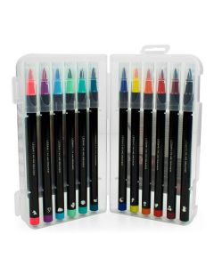 Brush Markers Legami - Set di 12 Pennarelli