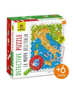 detective puzzle la mappa d'Italia 