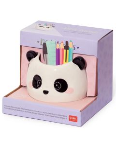 Portapenne panda Portapenne in Ceramica Desk Friends Panda - Legami