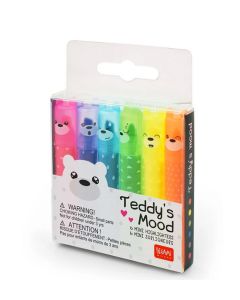 Teddy's mood mini evidenziatori - Legami