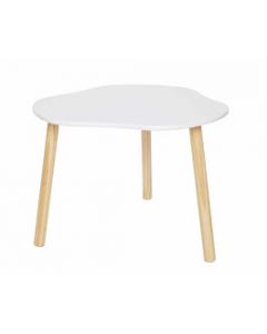 Tavolino in legno bianco BUBBLE 