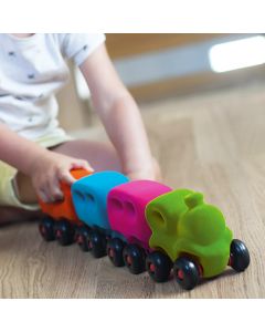 Rubbabu - Train with 3 Magnets Coach 